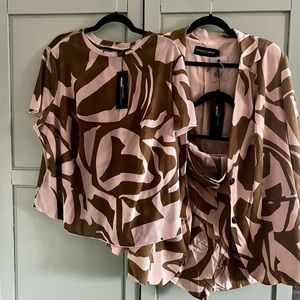 Gabrielle Union Collection Plus Size Blazer Set